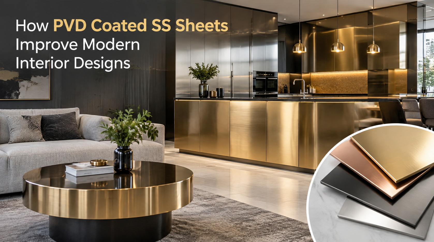 PVD Coated Stainless Steel Sheets